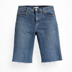 Levi’s 512 Perfectly Slimming Mid Rise Bermuda/Jort Cut Offs 12